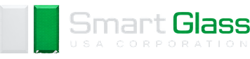 SmartGlass USA Corporation logo for dark background